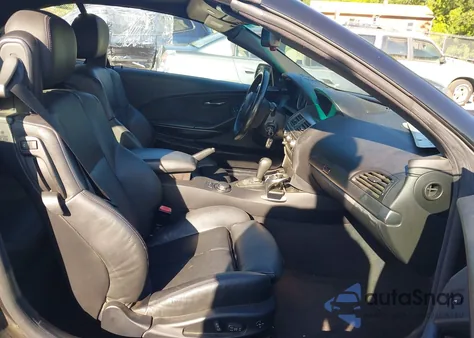 2006 BMW 650 I из США, поврежденный, VIN WBAEK13466CN79679